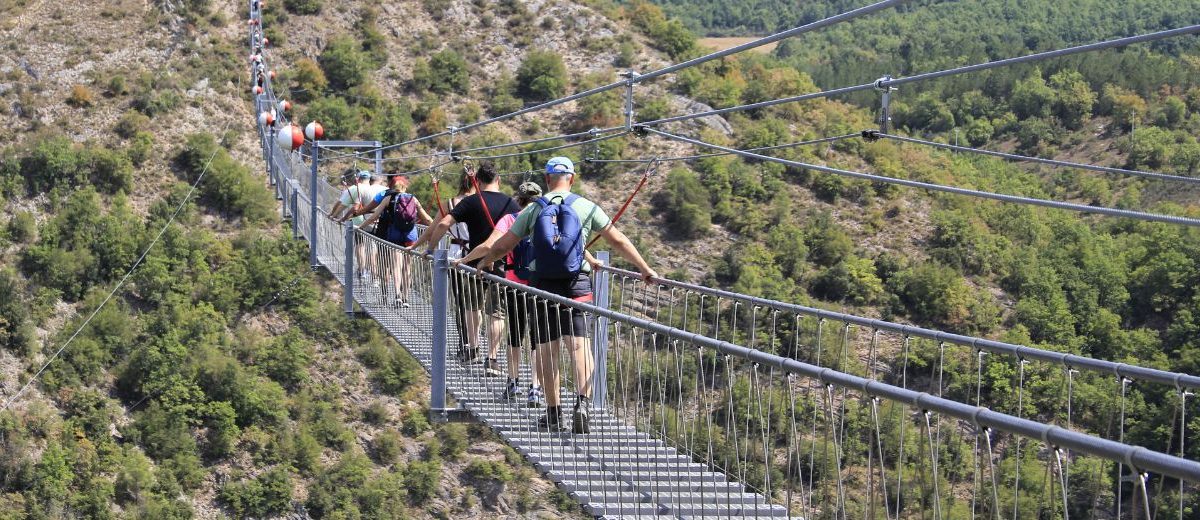 Sellano Ponte Tibetano